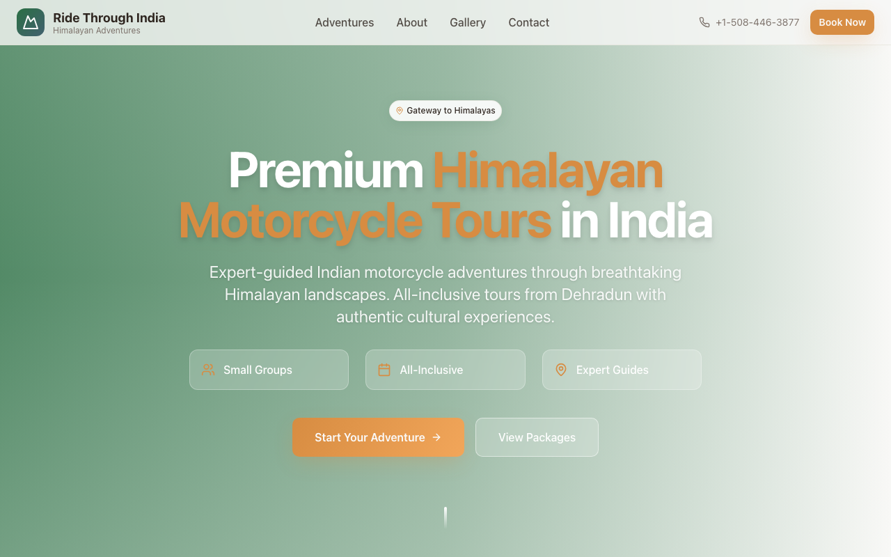 ridethroughindia.com